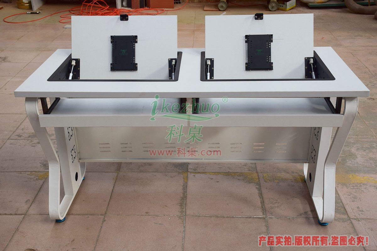 科桌家具,翻轉(zhuǎn)電腦桌,雙人電腦桌,雙人位金屬腳架帶邊框翻轉(zhuǎn)電腦桌K16-C 科桌家具,翻轉(zhuǎn)電腦桌,雙人電腦桌,雙人位金屬腳架帶邊框翻轉(zhuǎn)電腦桌K16-C